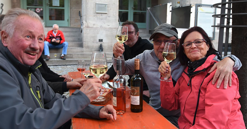 Zu Besuch auf dem Nordhäuser Weinfest (Foto: Sven Gämkow)