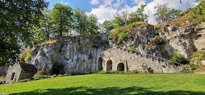 Die Burgruine Scharzfels (Foto: Firouz Vladi)