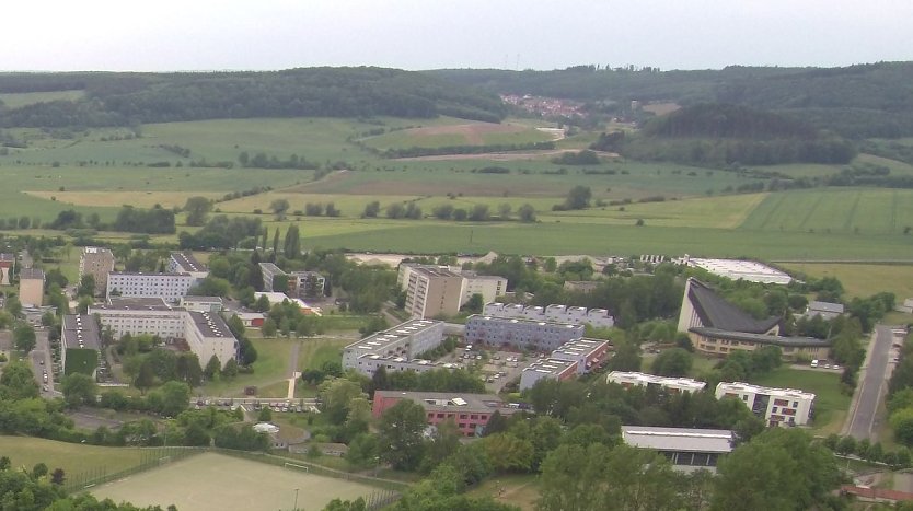 Blick auf die Südstadt Leinefelde (Foto: Stadtteilbüro Leinefelde Südstadt)