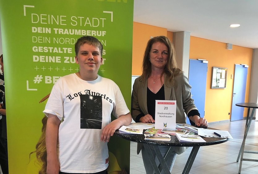 Mini-Berufsmesse in der Lessingschule (Foto: Stadtverwaltung Nordhausen)