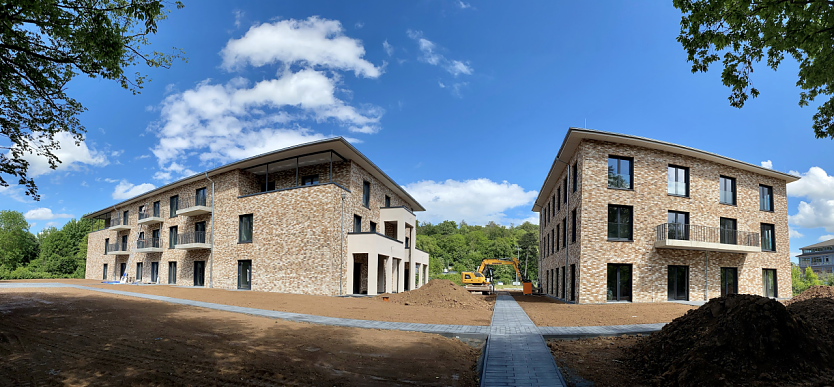 Das neue Pflegeheim am Stadtpark steht kurz vor der Eröffnung (Foto: Seniorenwerk)