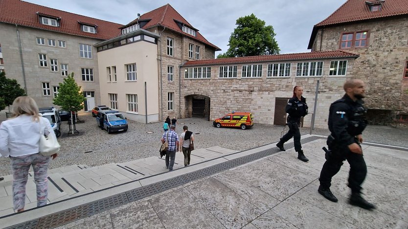 Präventivaktion der Polizei (Foto: nnz)