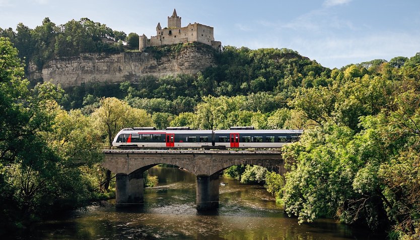 Eine Fahrt durchs Saaletal (Foto: Abellio)