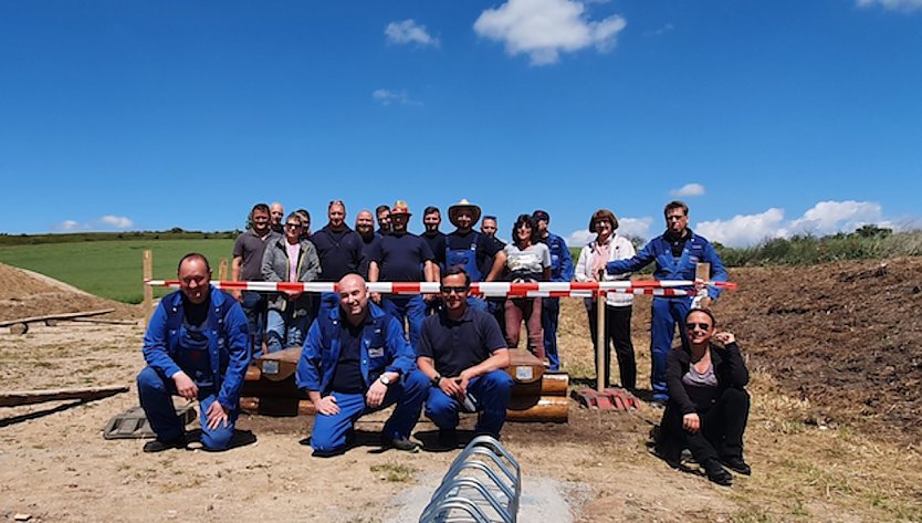 Mitarbeiterinnen und  Mitarbeiter der Heeresinstandsetzungslogistik  (Foto: Katrin Kochanek )