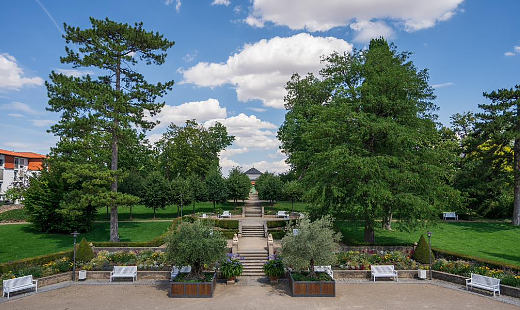 Garten des Friederikenschloss (Foto: KTL)