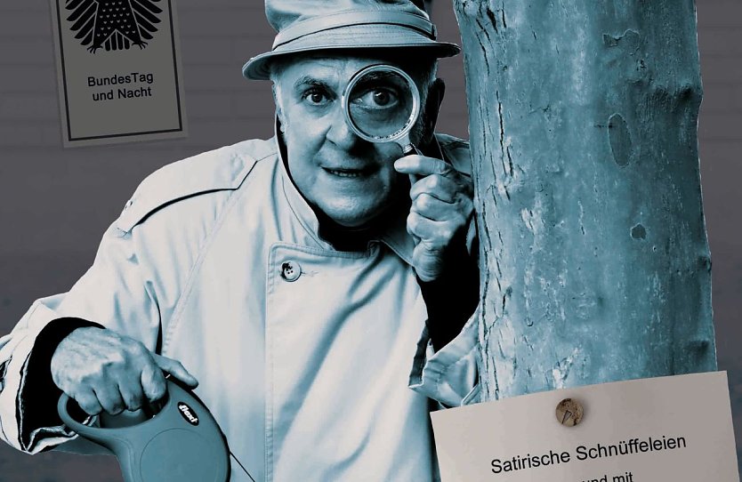 Lothar Bölk geht auf Spurensuche (Foto: Agentur Humorbuero)