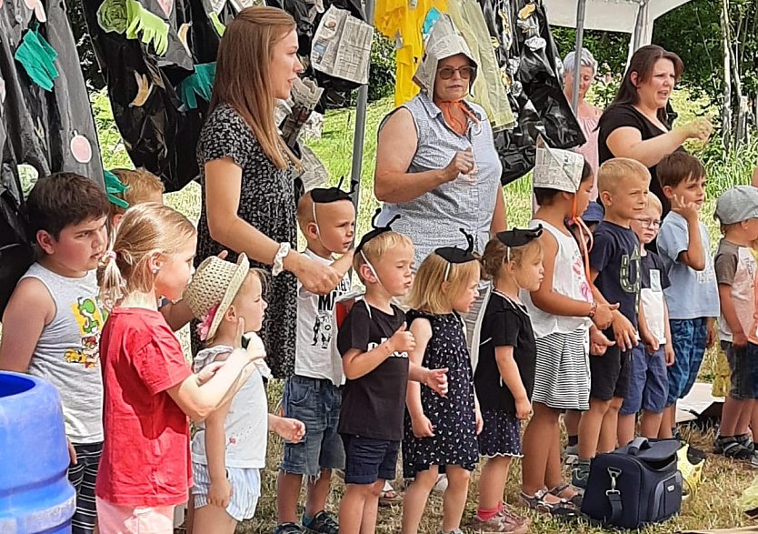 Sommerfest bei den Burgspatzen (Foto: I.Heyn)