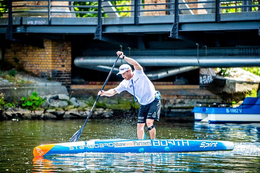 Weltmeister Michael Booth in der vergangenen Woche bei der Euro-Tour in Berlin (Foto: Christoph Keil)