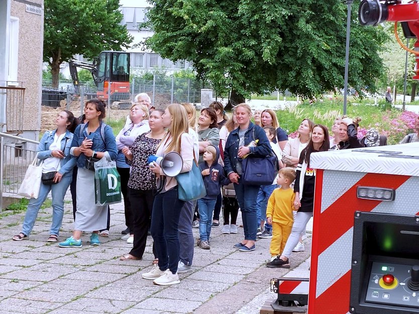 Stadt organisiert Müllschulung und Brandschutzeinweisung für ukrainische Geflüchtete (Foto: Stadt Leinefelde-Worbis)