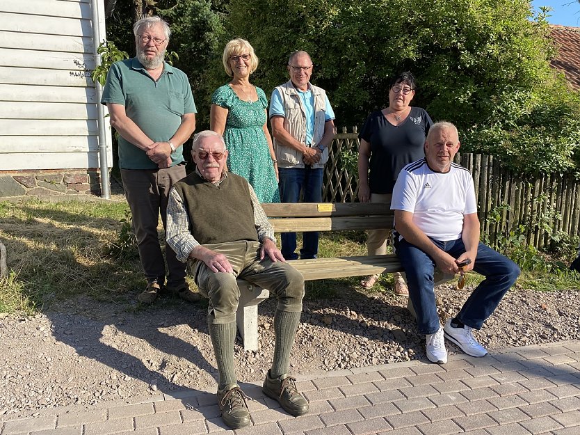 Neue Bank in Sophienhof (Foto: Sandra Witzel)