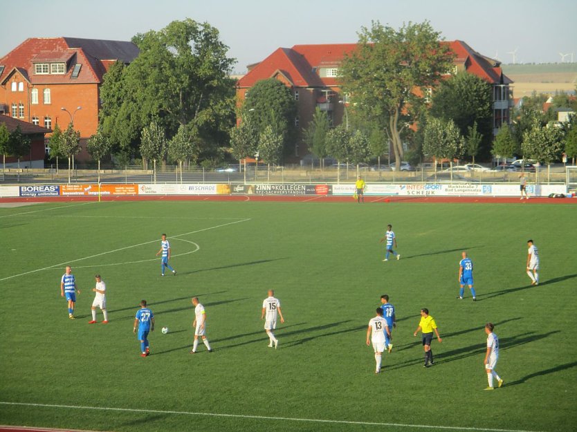 Preußen gegen Wacker im Hitze-Testspiel (Foto: Markus Fromm)