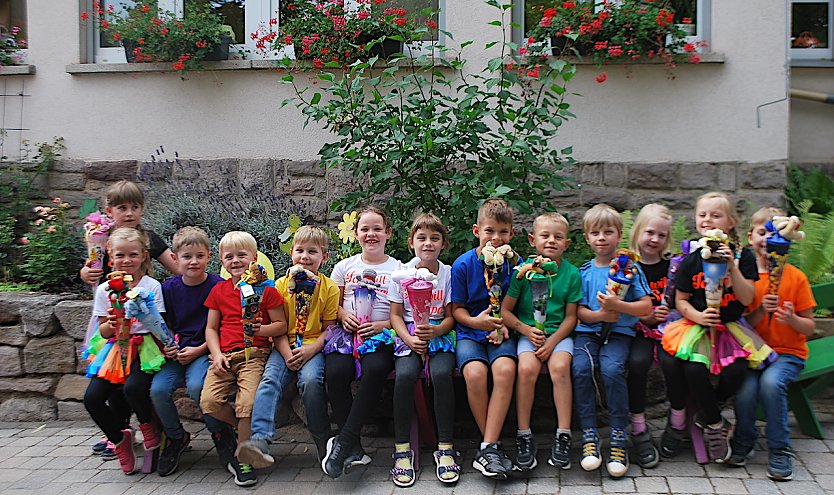 Zuckertütenfest in der Kindervilla (Foto: K.Milde)