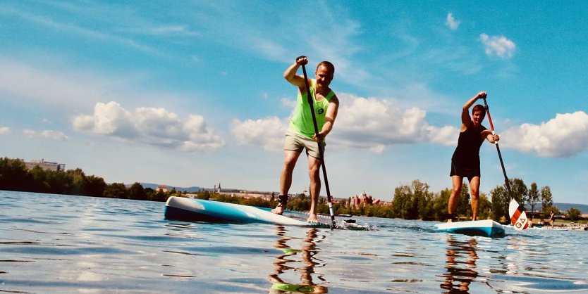 Nordhausen bekommt mit dem "SUP-Piraten" einen Verein für Stehpaddler (Foto: agl)