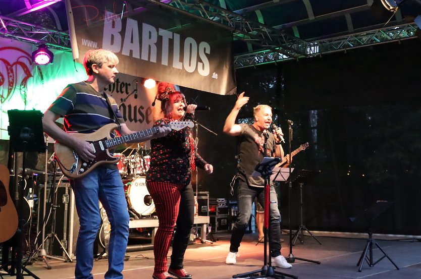 Die gruppe Bartlos im Konzert (Foto: Stadtverwaltung Nordhausen)