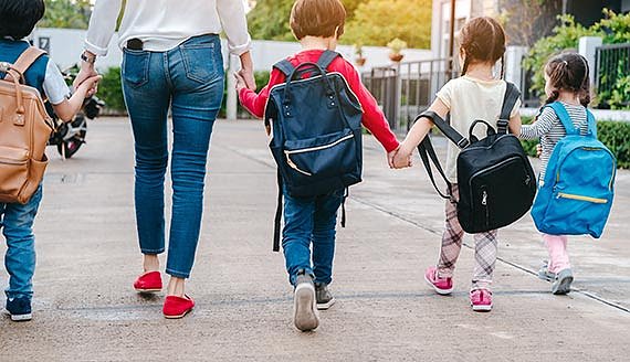 Den Schulweg schon jetzt üben (Foto: AvD)