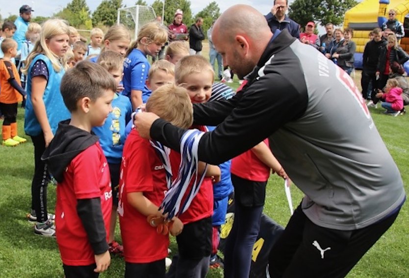 Bambinis beim VfB Oldisleben (Foto: Bernd Wollweber)