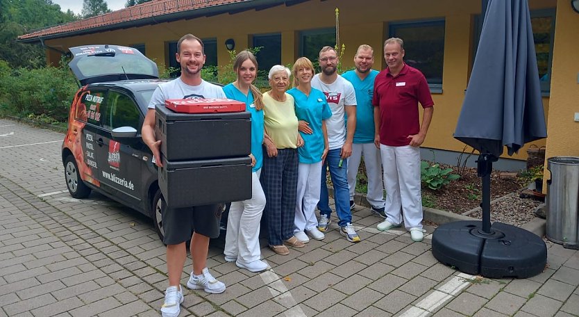 Überraschende Leckereien fürs Hospiz von Marcel Rosenberger (Foto: S.John)