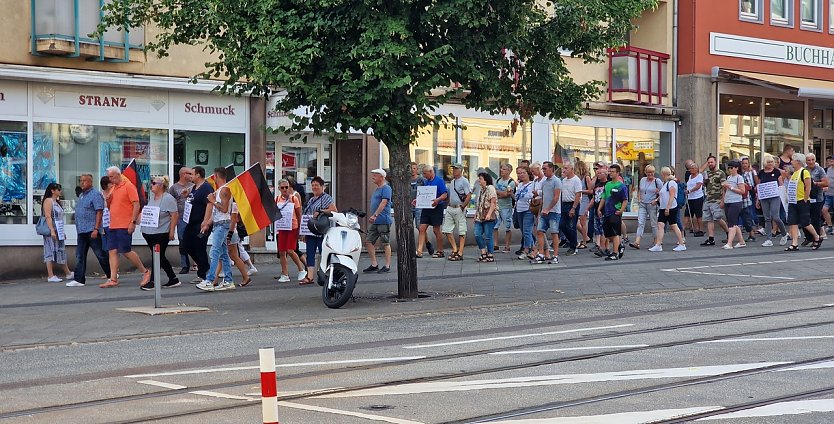 Abendlicher Spaziergang in Nordhausen (Foto: nnz)