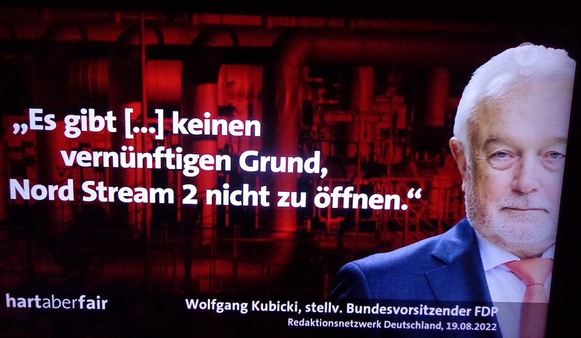 Gestern im Fernsehen (Foto: HG Backhaus)