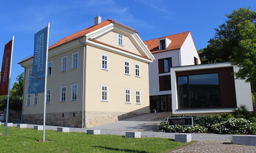Verwaltingsgebäude der Landesmusikakademie in Sondershausen (Foto: Stefanie Hübner)