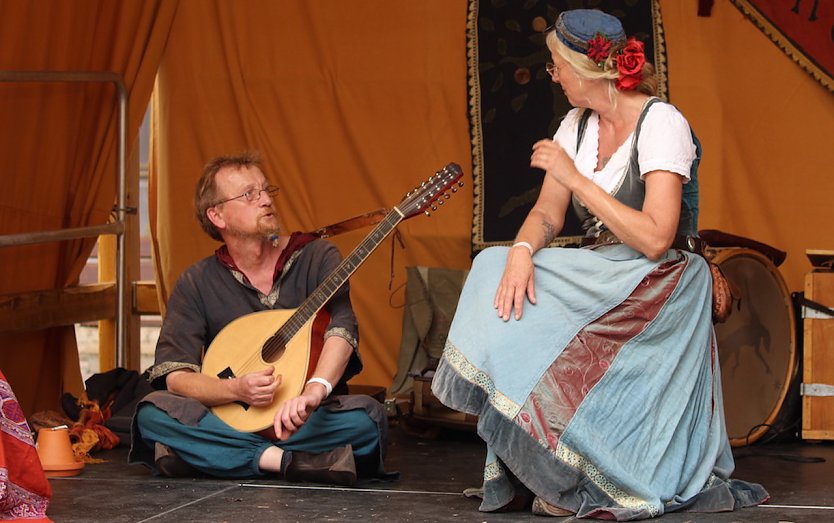 Impressionen vom Mittelalterfest in Bad Langensalza (Foto: Eva Maria Wiegand)