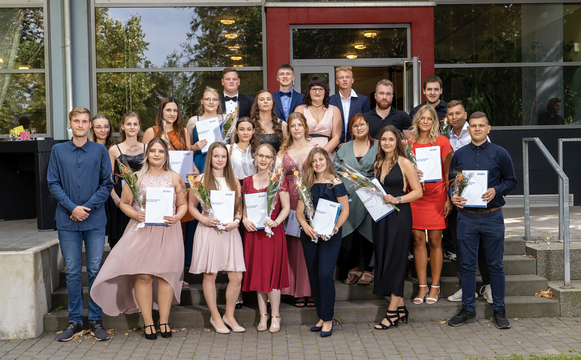 Absolventinnen und Absolventen des Eichsfeld-Klinikums (Foto: Eichsfeld Klinikum)