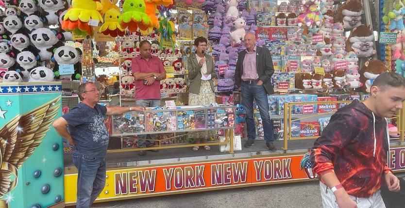 Sonderaktion für Menschen mit Beeinträchtigung auf der Kirmes (Foto: Stadtverwaltung Mühlhausen)