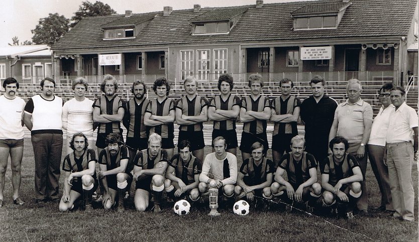 Die Mannschaft der BSG Landbau (Foto: FSV Preußen)