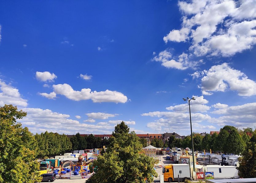 Morgen geht es los, hoffentlich ist das Wetter dann auch so freundlich (Foto: Peter Blei)