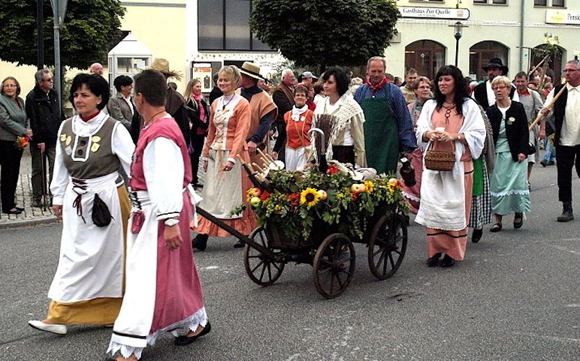 Umzug des Bauernheeres 2019 (Foto: Stadtverwaltung Bad Frankenhausen)