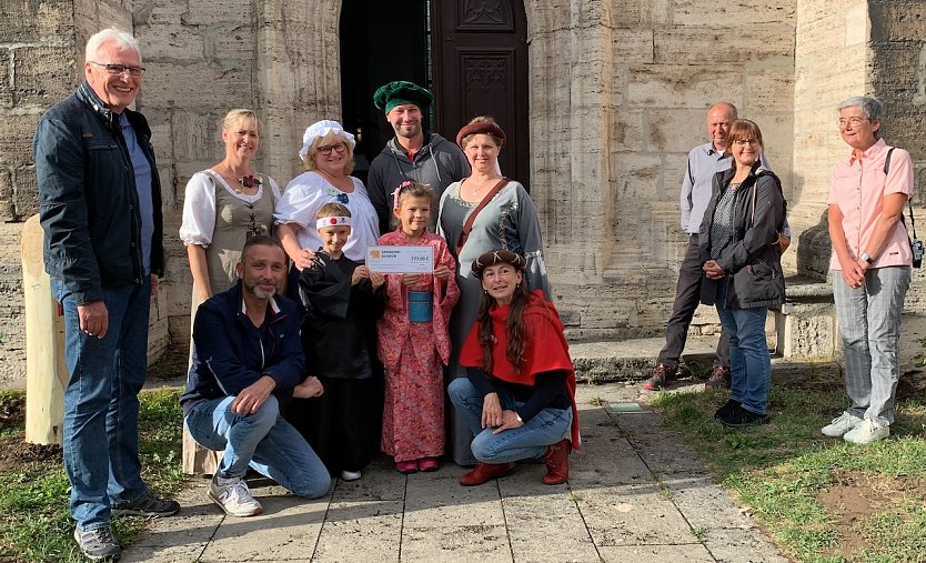 Gästeführer spendeten für den Kirchturm (Foto: P.Kosiol)