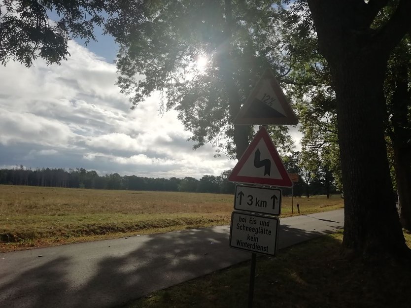 Unser Wetterbild kommt heute von den Sophienhofer Höhen (Foto: W. Jörgens)