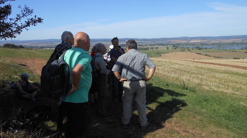 Impressionen vom Tag des Geotops 2020 bei Auleben (Foto: Regionalmuseum Bad Frankenhausen)