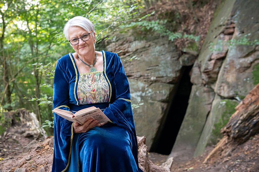 Mechthild Für als "Regentrude" (Foto: Heilbad Heiligenstadt)