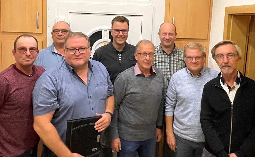 Der neue Vorstand des Ortsverbands Am Hülfensberg (Foto: privat)