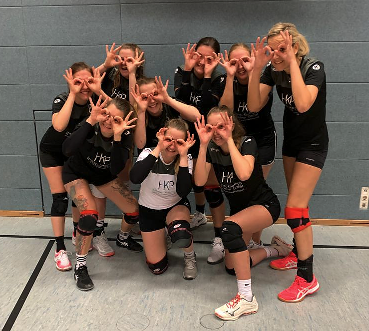 Bleicherodes Volleyballerinnen freuen sich schon auf das anstehende Match gegen Suhl (Foto: André Kretzschmar)