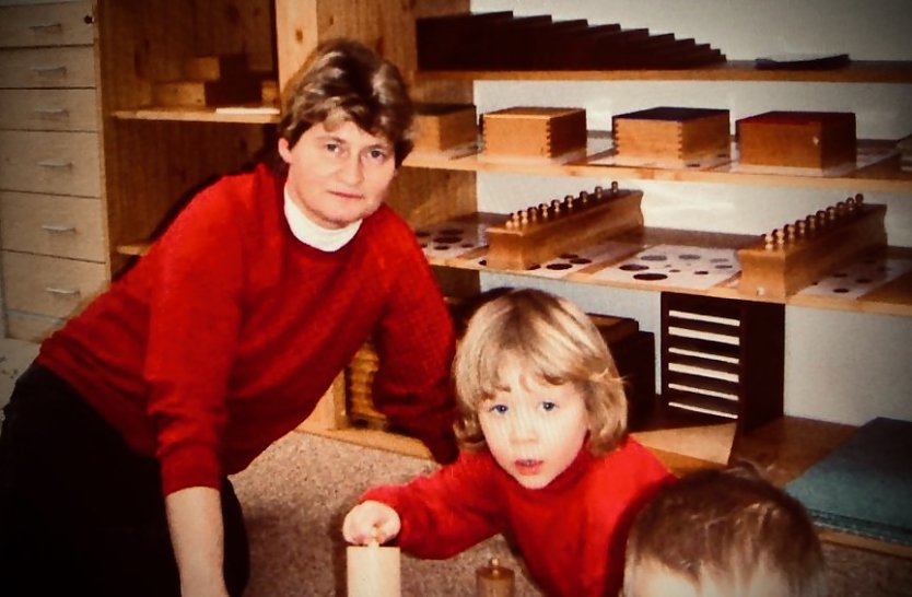 Lang, lang ist's her - Romy Schulze begleitete die Renaissance der Montessori-Pädagogik in Nordhausen von Beginn an (Foto: Montessori-Kinderhaus)