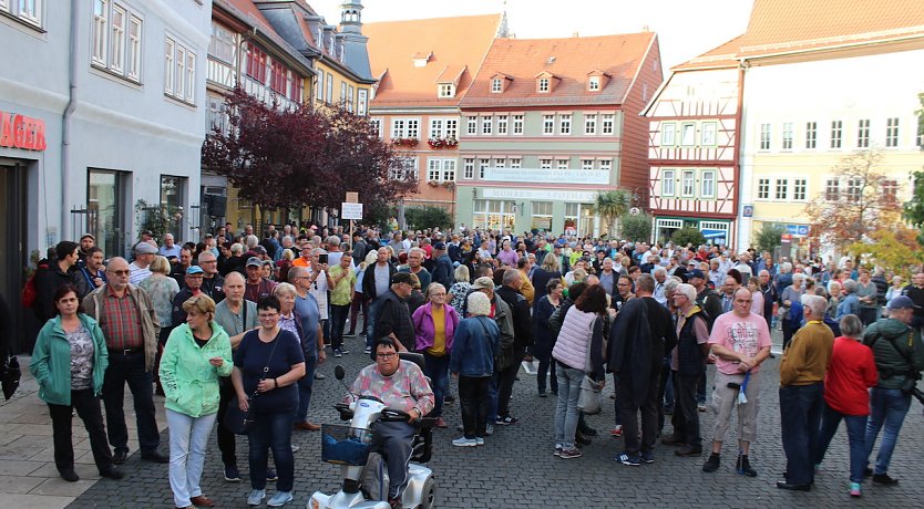 Der Bad Langensalzaer Neumarkt war wieder gut gefüllt  (Foto: oas)