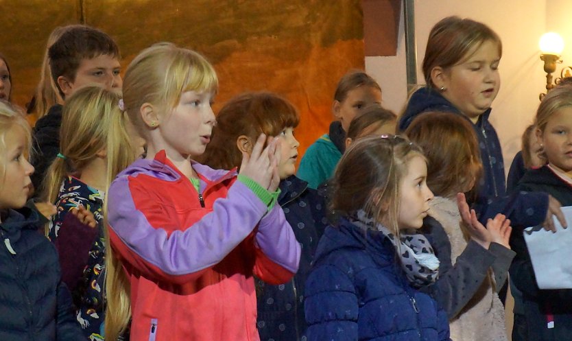 Probenarbeiten zum Kinder-Musical in Ilfeld (Foto: Gregor Heimrich)