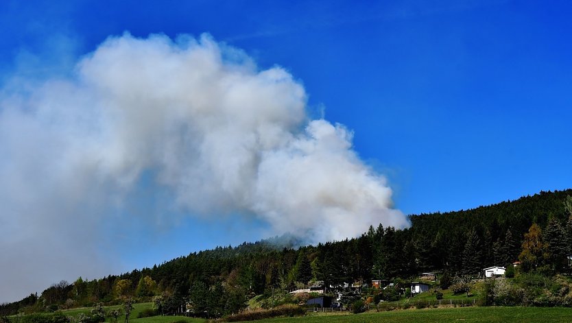Neuer Negativrekord: Die Thüringer Waldbrandfläche 2022 ist die höchste seit Beginn der Waldbrandstatistik 1993 (Foto: Hans-Peter Stadermann)