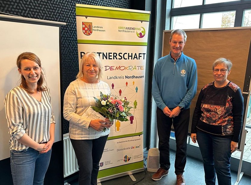 Vergangene Woche fand im Jugendclubhaus Nordhausen als Jahresabschluss das traditionelle Projektträgertreffen der Partnerschaft für Demokratie statt. (Foto: Pressestelle Landratsamt)