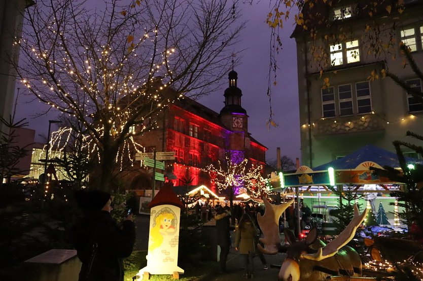 So schön soll es wieder werden: am Freitag kommender Woche öfnet der Nordhäuser Weihnachtsmarkt wieder seine Pforten (Foto: Stadtverwaltung Nordhausen)