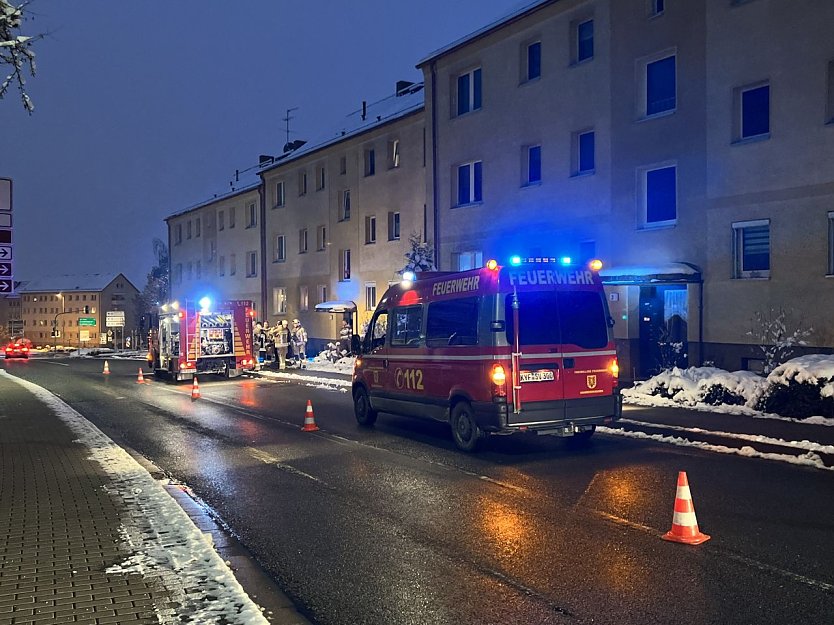 Feuerwehreinsatz in Sondershausen (Foto: S. Dietzel)
