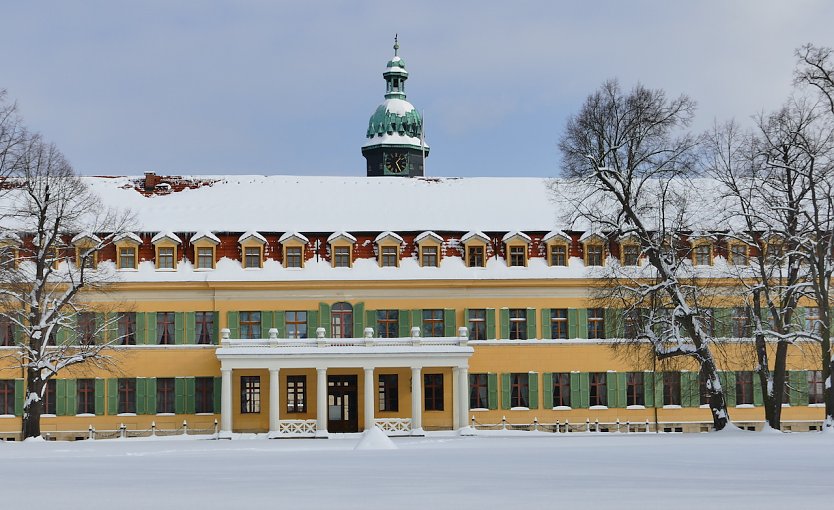 Sondershäuser Schloss im Schnee (Foto: Stadtmarketing Sondershausen GmbH.  )