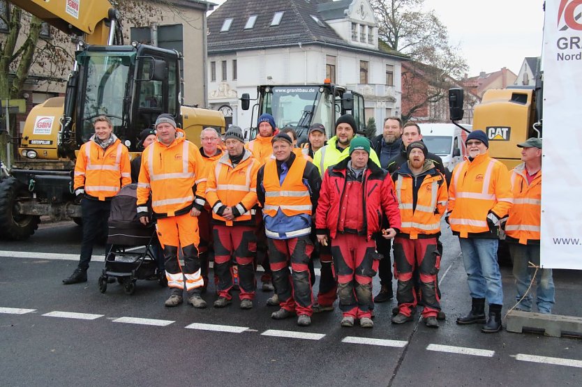 Das Team von Granitbau Nordhausen hatte dreieinhalb Jahre lang alle Hände voll zu tun (Foto: agl)