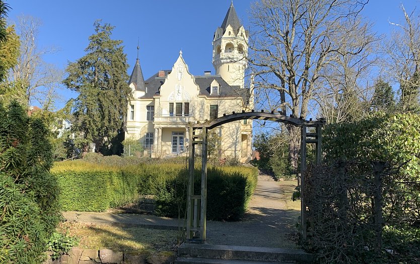 Das Kunsthaus Meyenburg und sein Garten (Foto: Stadtverwaltung Nordhausen)