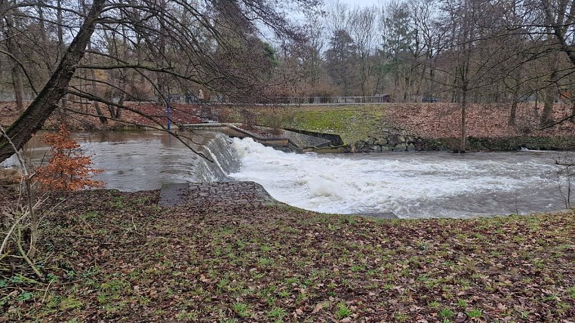 Das Wasser ist wieder da... (Foto: nnz)