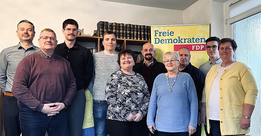Kreismitgliederversammlung der FDP gestern in Bad Frankenhausen (Foto: FDP)