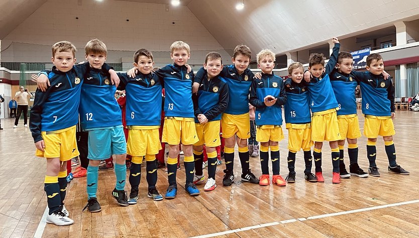 F-Junioren des BSV Eintracht Sondershausen in der Thüringenhalle (Foto: Thomas Weise)