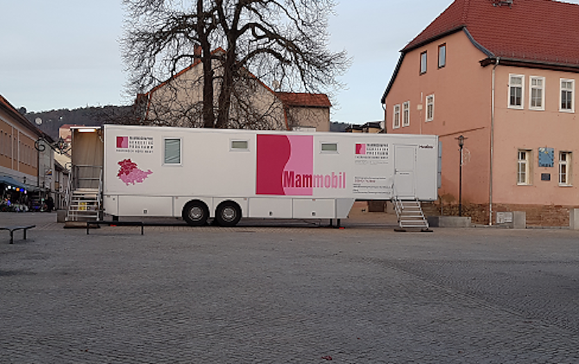 Mammobil in Bad Frankenhausen (Foto: Screening-Thueringen-NordWest)